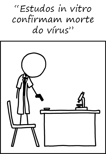 estudo in vitro - (Português do Brasil) Como matar um vírus? (V.3, N.4, P.10, 2020)