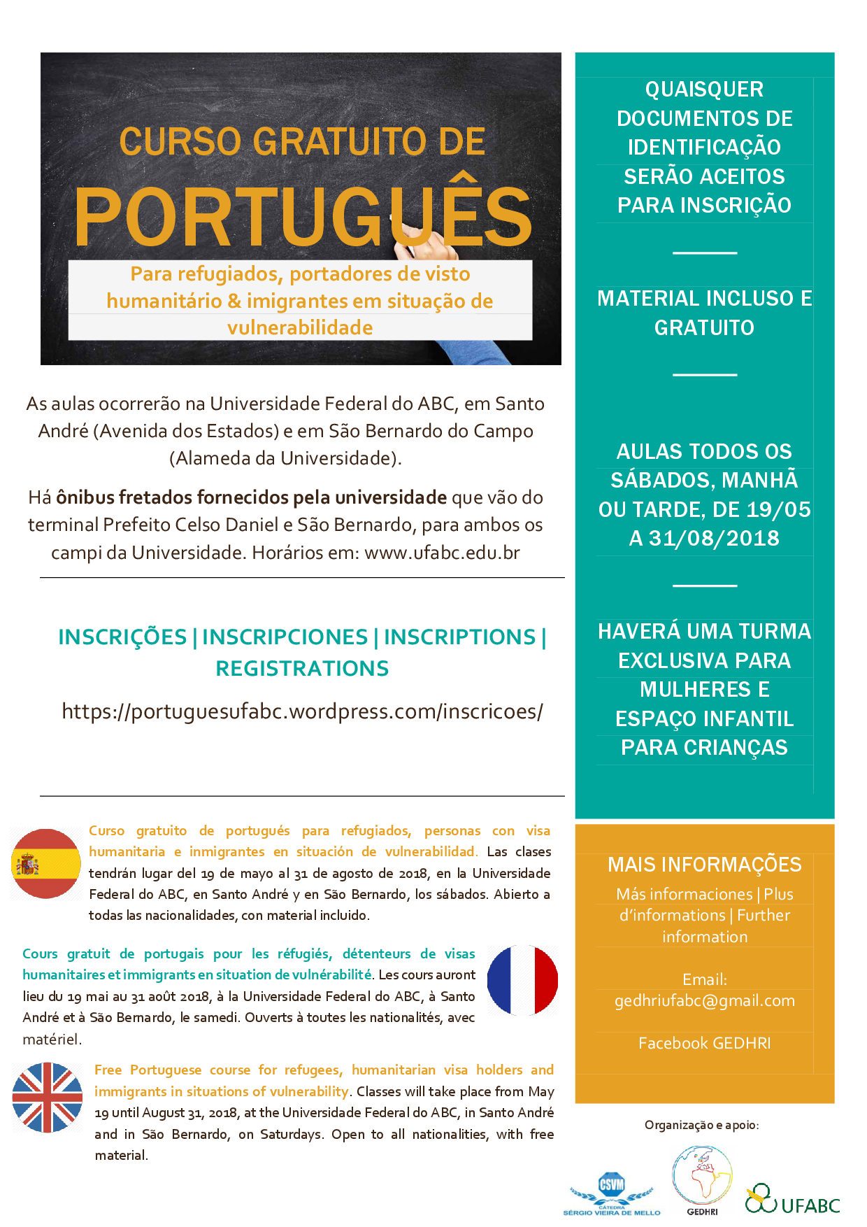 portugues refugiados migrantes 2018