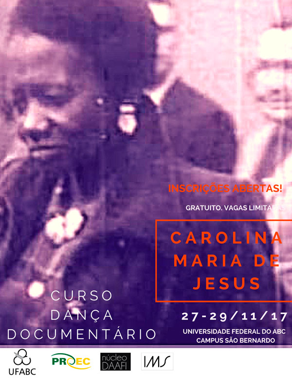 cartaz Carolina Maria de Jesus evento ufabc