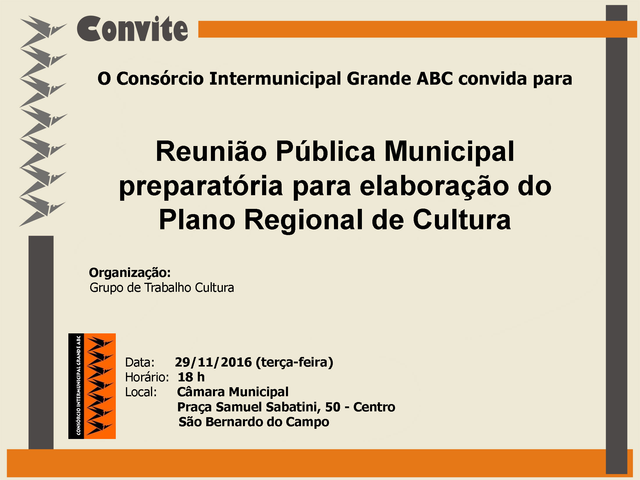 Convite Reunião Pública SBC