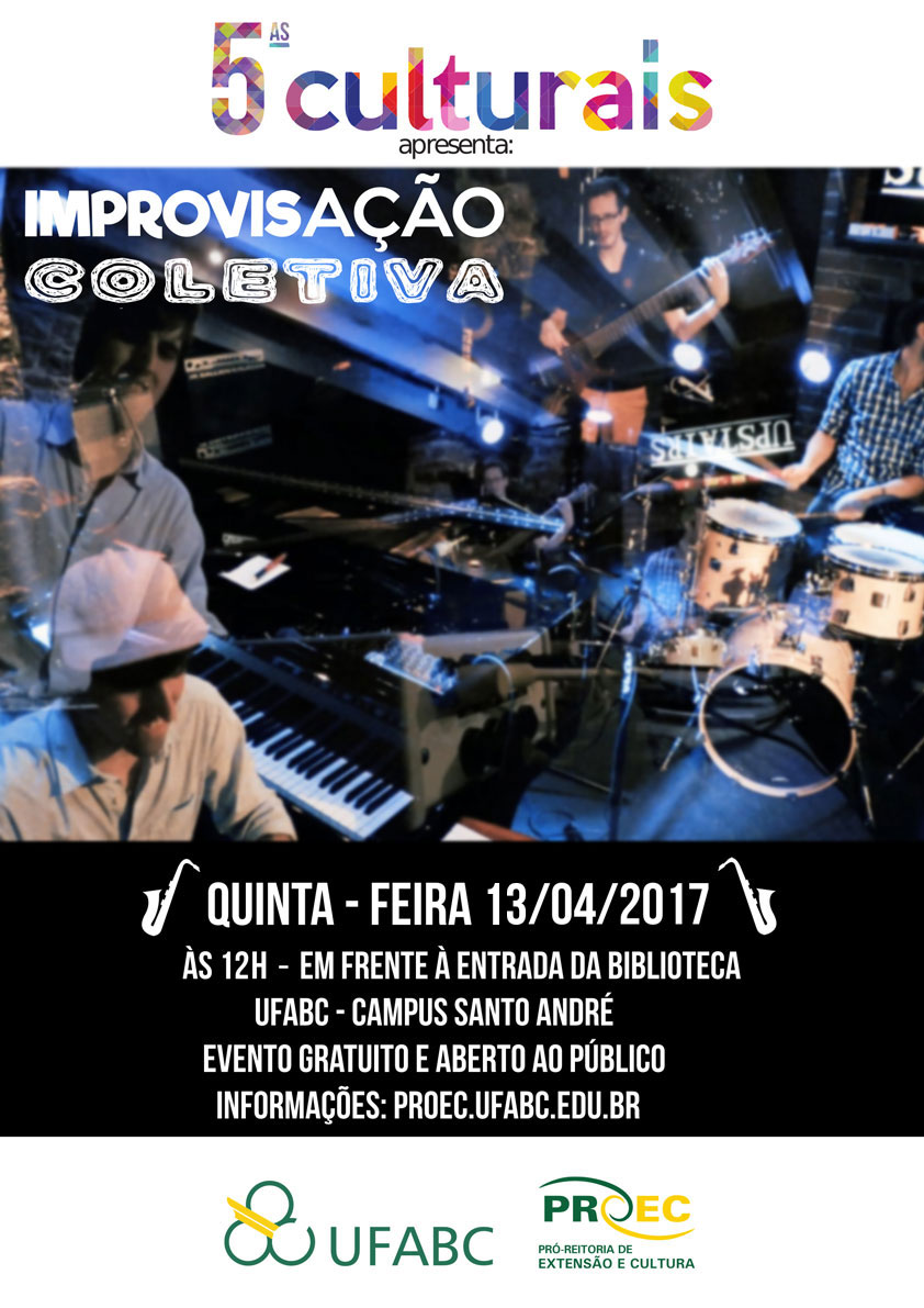  Apresentação do projeto musical ImprovisAÇÃO Coletiva
