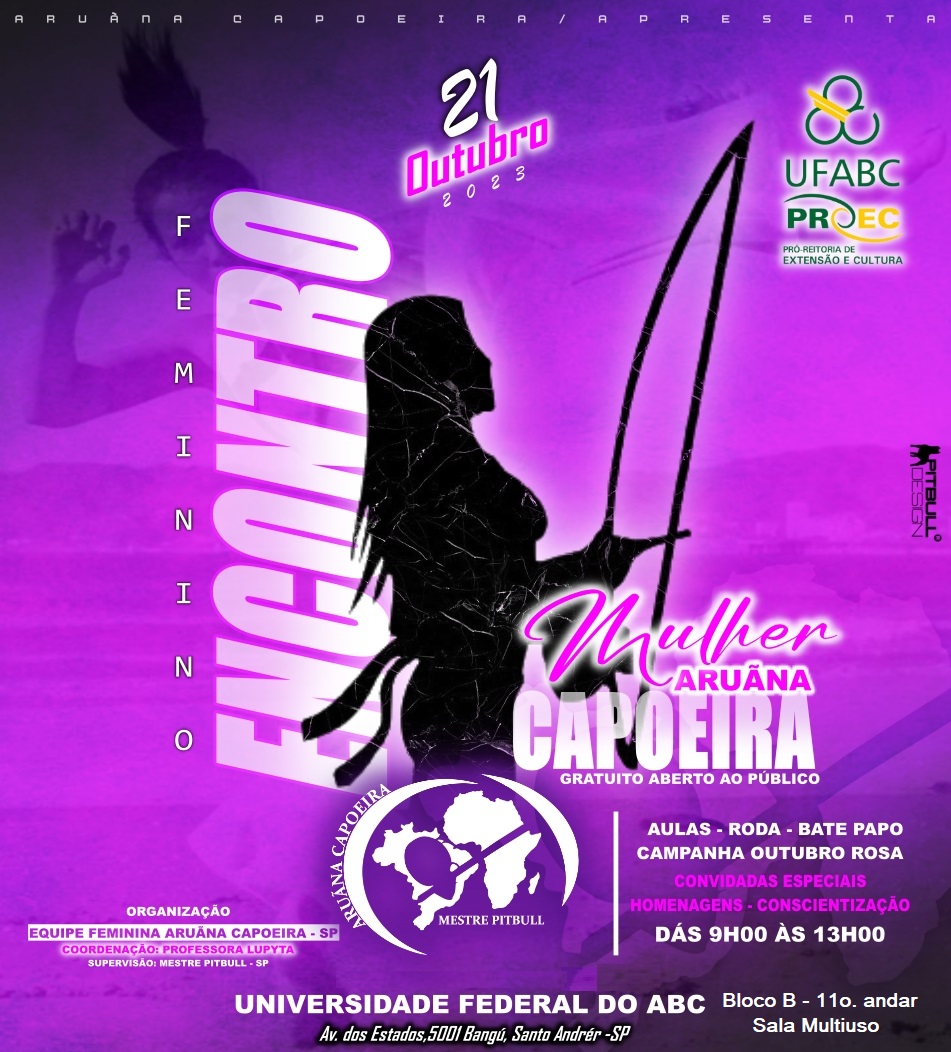 I Encontro Feminino Mulher Aruãna Capoeira