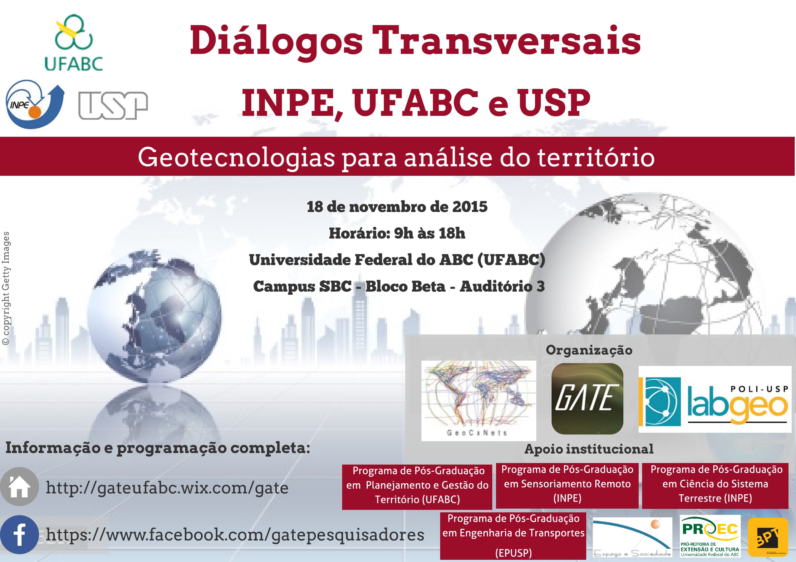 Cartaz Diálogos Transversais INPE, UFABC e USP